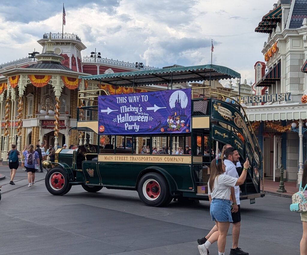 Magic Kingdom during Mickey’s Not-So-Scary Halloween Party 2026