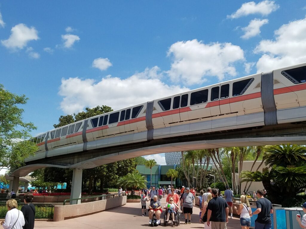 Disney World Monorail