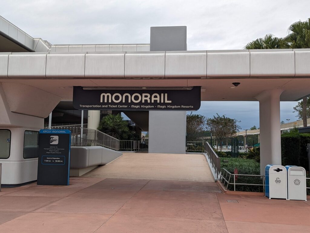 Disney World Monorail