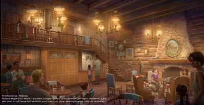 DVC Lounge Magic Kingdom McKim's Mile House