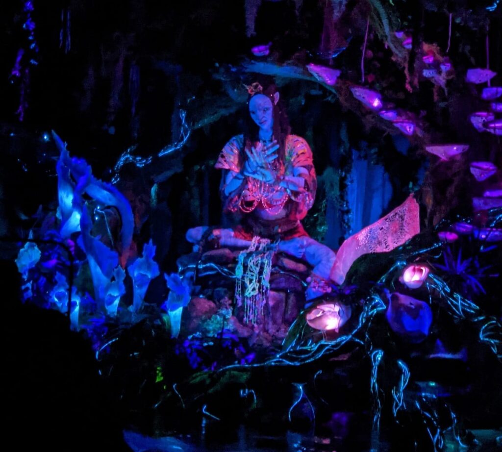 Disney Audio-Animatronics attraction figure