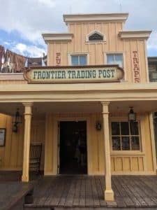 Frontier Trading Post magic kingdom