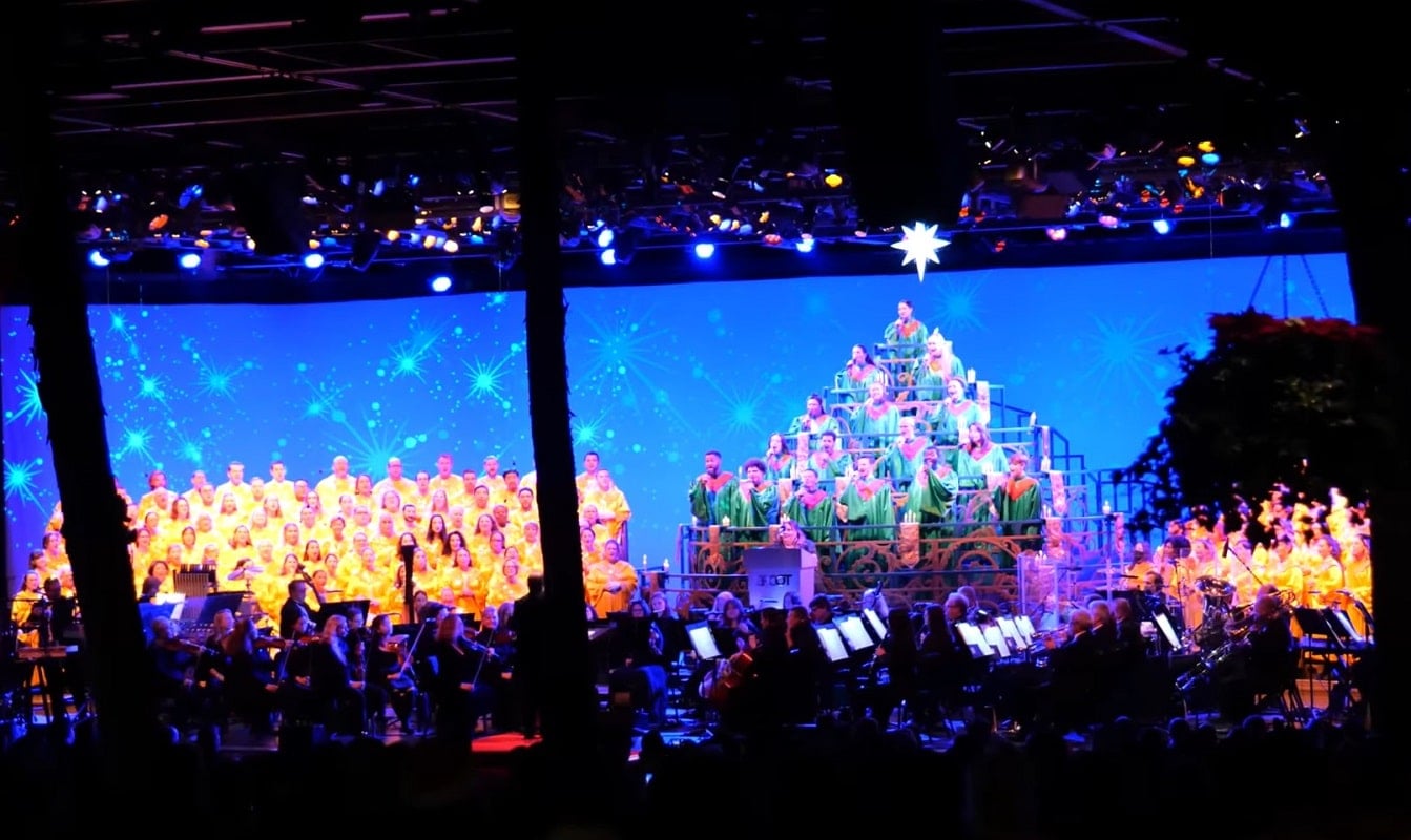 epcot Candlelight Processional 2025 