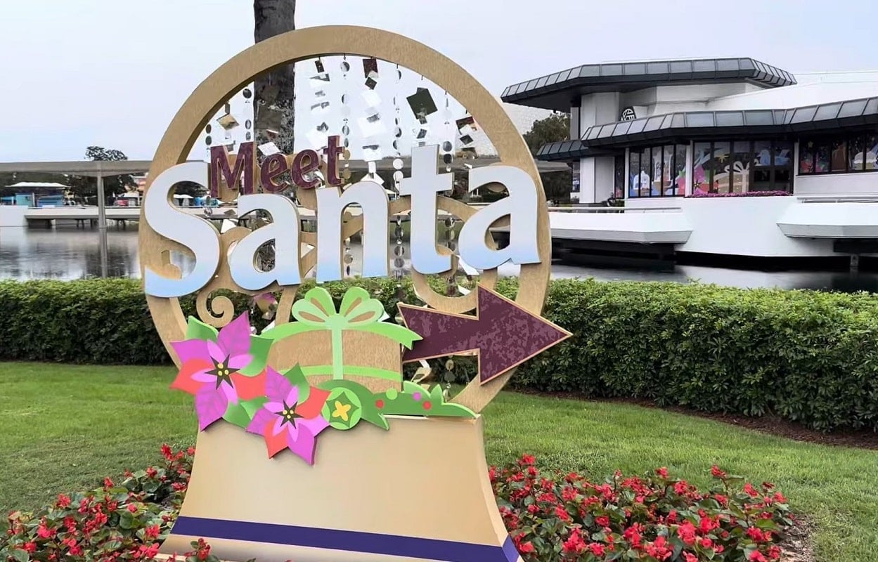 santa claus epcot 2025 santa claus epcot 2025
