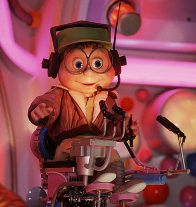 Buzzy Cranium Command epcot
