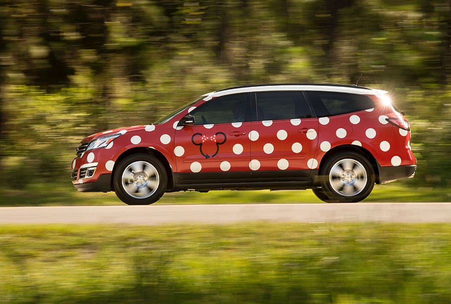 disney world minnie van service