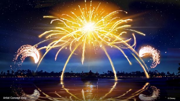new fireworks show epcot