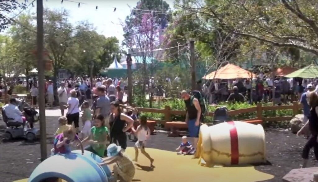 pooh's playful spot disney world