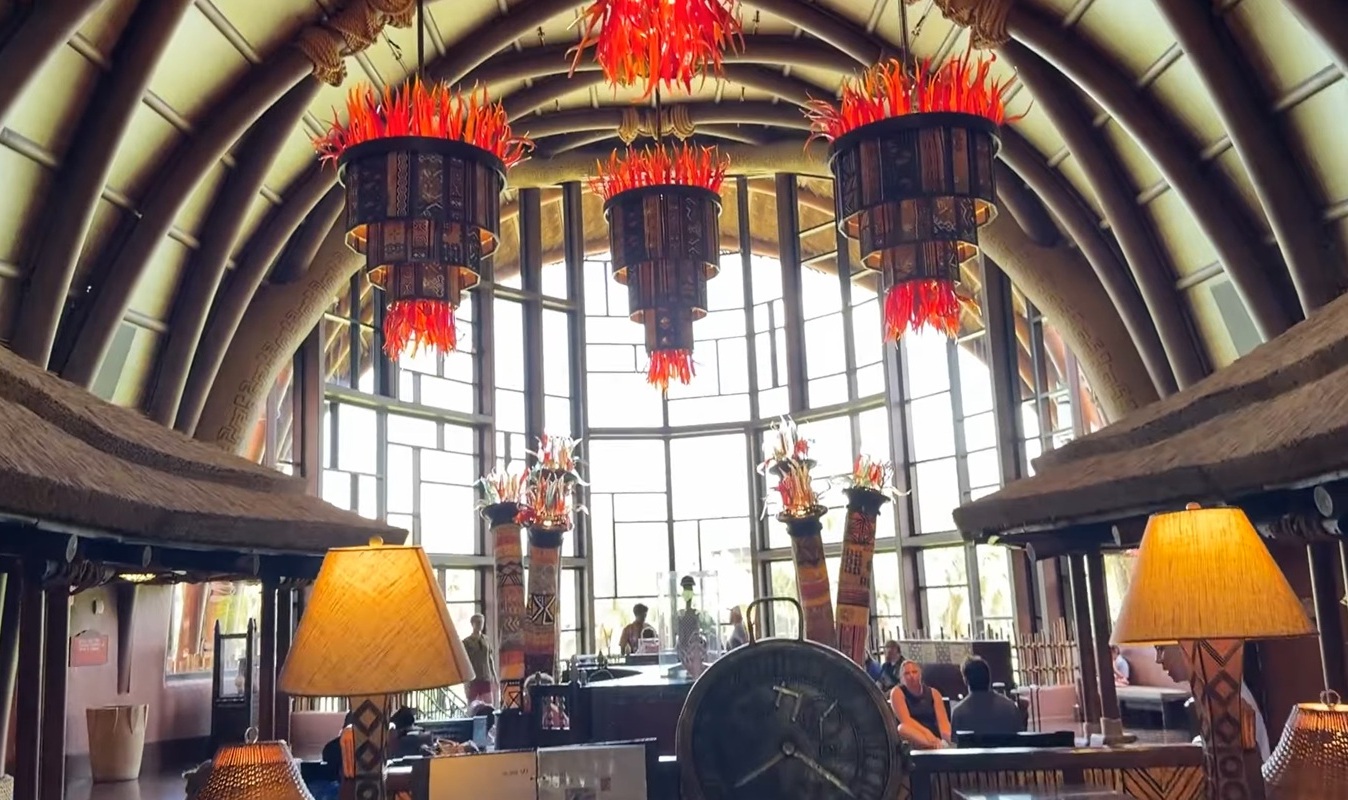 Kidani Village lobby refurbishment