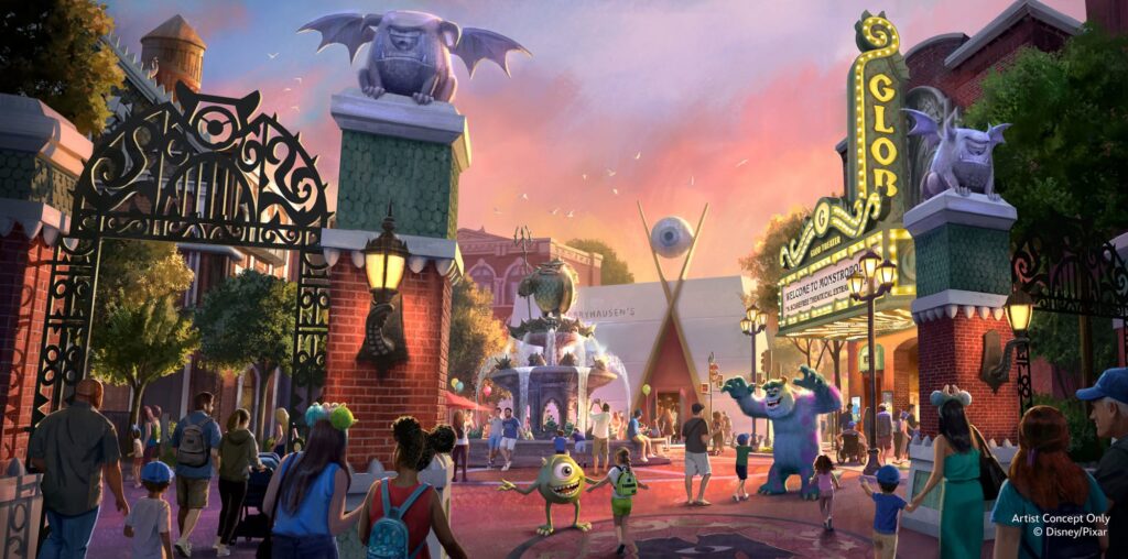 Hollywood studios monstropolis