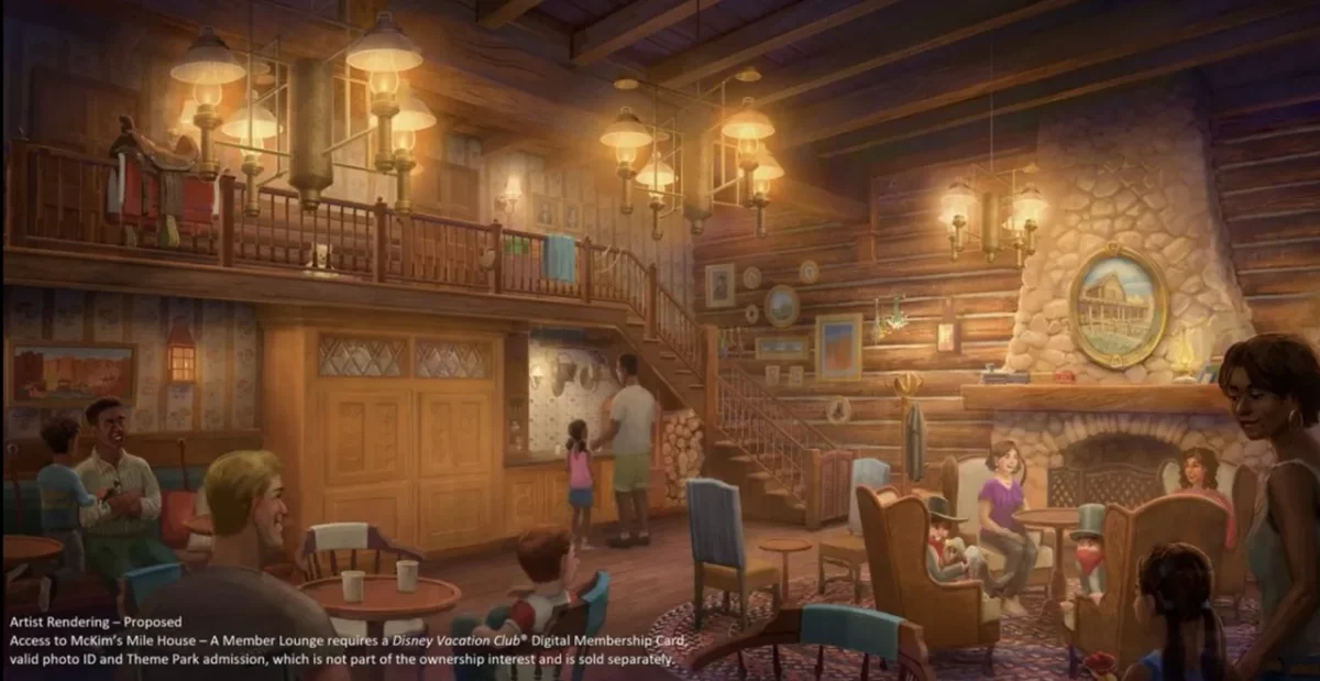 DVC Lounge Magic Kingdom McKim's Mile House