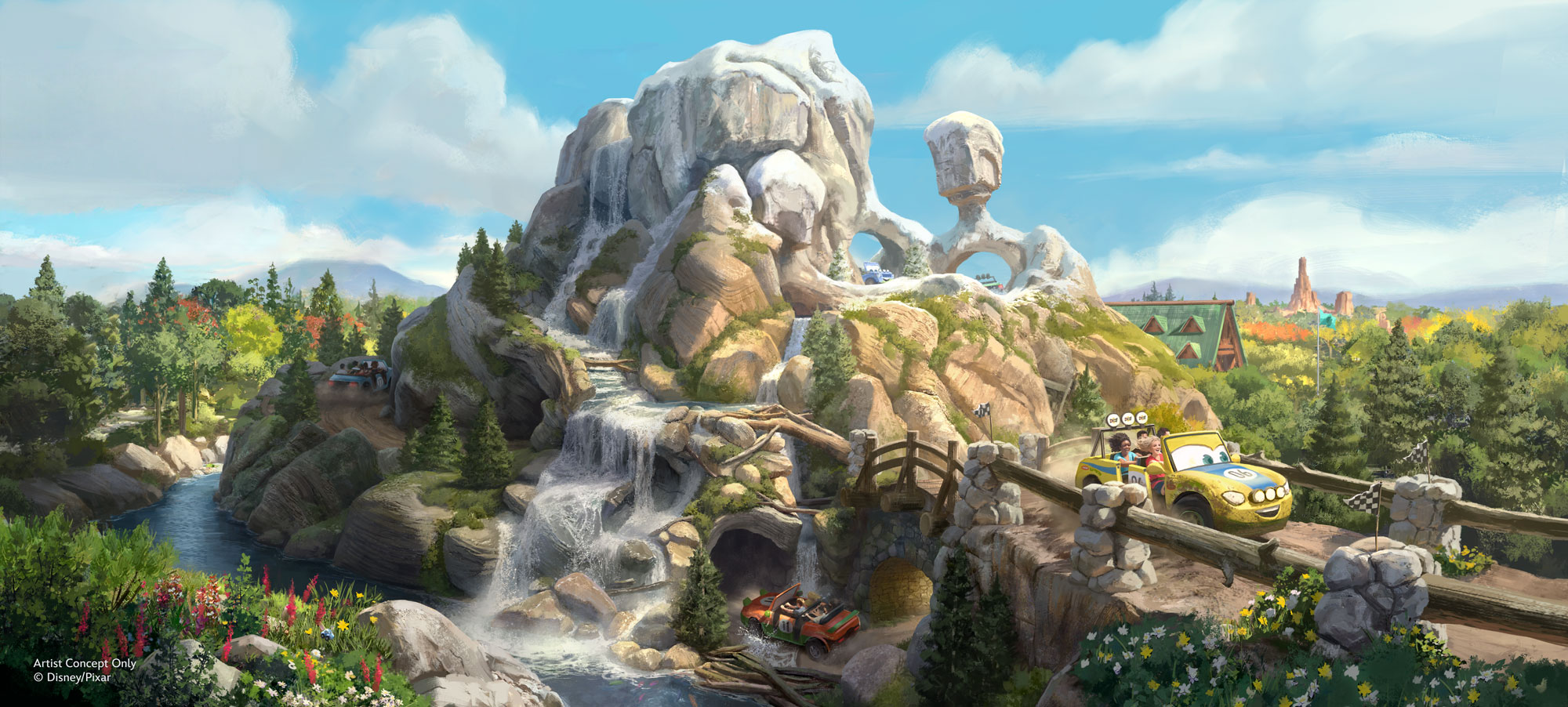Magic Kingdom Piston Peak National Park